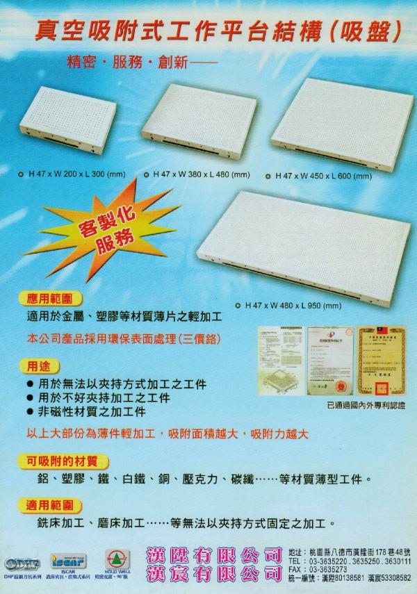 Vacuum Absorbing-Type Working Plateform